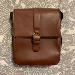 Zara Man Brown Messenger Bag